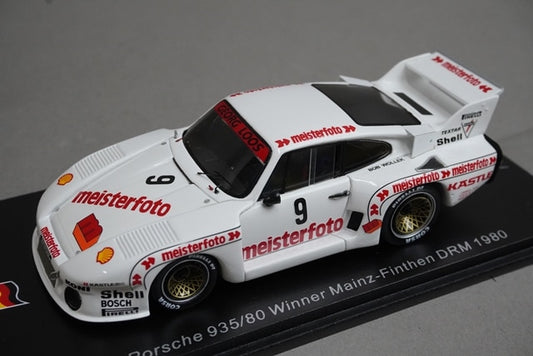 1:43 SPARK SG461 Porsche 935:80 DRM Mainz-Finthen Winner 1980 #9 B. Wollek model car