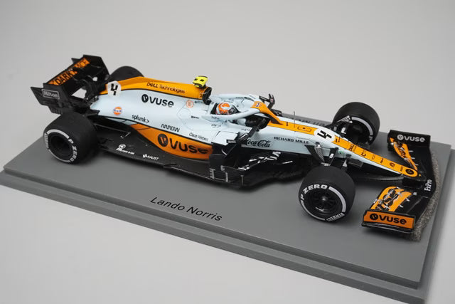 1:43 SPARK S7679 McLaren MCL35M Monaco GP L.Norris 2021 #4 GULF