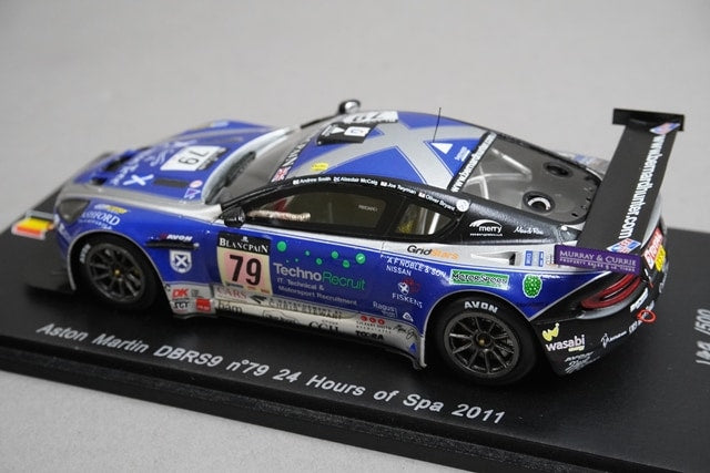 1:43 SPARK SB022 Aston Martin DBRS9 SPA 24h 2011 #79 model car