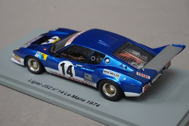 1:43 SPARK S0548 Ligier JS2 Le Mans 1974 #14