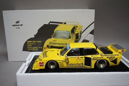 1:18 SPARK 18S388 BMW 320 Turbo Division 2 DRM Nurburgring 1979 #4 Manfred Winkelhock