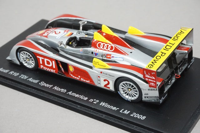 1:43 SPARK 43LM08 R10 TDI Audi Sport North America Le Mans Win 2008 #2