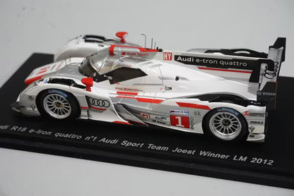 1:43 SPARK 43LM12 Audi R18 E-tron quattro Audi Sport Team Joest Le Mans Winner 2012 #1