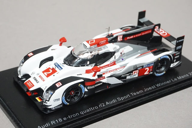 1:43 SPARK 43LM14 Audi R18 e-tron quattro Audi Sport Team Joest Le Mans Winner 2014 #2