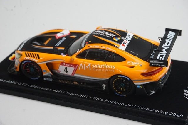 1:43 SPARK SG710 Mercedes AMG GT3 Team HRT Pole Position Nurburgring 24h 2020#4