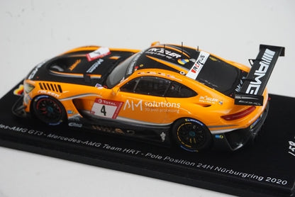 1:43 SPARK SG710 Mercedes AMG GT3 Team HRT Pole Position Nurburgring 24h 2020#4