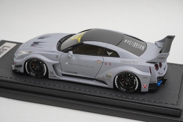 1:43 ignition model IG2546 LB Silhouette Works GT Nissan 35GT-RR Matte Gray
