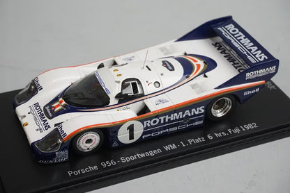 1:43 Spark CAP04311025 Kartima Custom Porsche 956 Sportwagen WM 1.Platz Fuji 6 hrs. 1982 #1 Rothmans Specification
