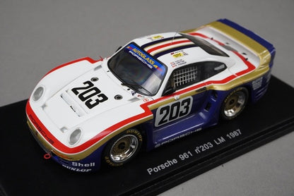 1:43 Spark S0961 Porsche 961 Le Mans 1987 #203 model car