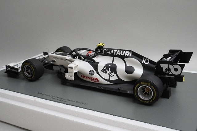 1:18 SPARK 18S487 AlphaTauri AT01 #10 Scuderia AlphaTauri F1 Team Winner Italian GP 2020 Pierre Gasly