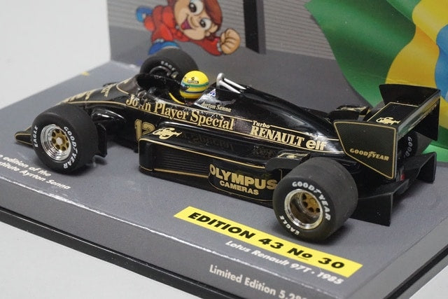 1:43 MINICHAMPS 540431501 Lotus Renault 97T A.Senna 1985 #12 ASC No.30