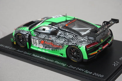 1:43 SPARK SB371 Audi R8 LMS GT3 24H SPA 2nd 2020 #66