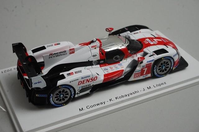 1:43 SPARK 43LM21 GR010 Hybrid Toyota Gazoo Racing Le Mans 24h Winner 2021 #7