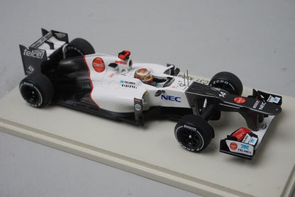 1:43 SPARK SS04 Suzuka Circuit Custom Sauber C31 Ferrari 2012 #14 model car
