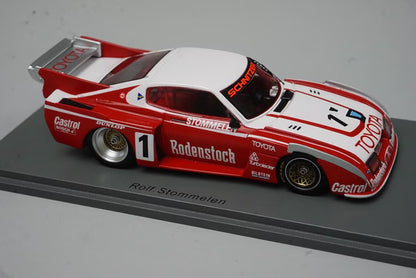 1:43 Spark S7701 Toyota Celica Turbo GR5 Hockenheim 1978 #1 R.Stommelen model car