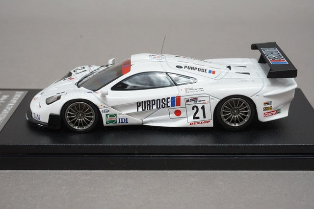 1:43 HPI 8534 Mirage MIYAZAWA model special order McLaren F1 GTR Fuji 1000km 1999 #21