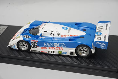 1:43 ignition model IG0113 Minolta Toyota 91C-V JSPC 1991 #36