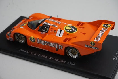 1:43 SPARK SAM117 SB Collection Belov Special Order Porsche 956-1 Platz Nurburgring 1984 #1 Jagermeister