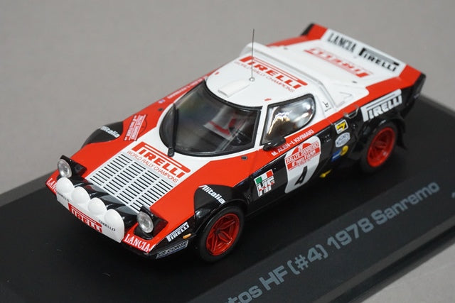 1:43 HPI 8071 Lancia Stratos HF 1978 Sanremo #4 model car