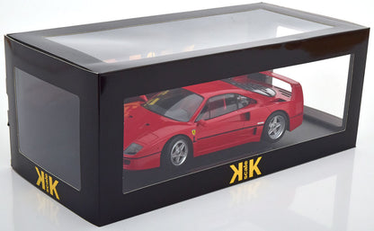 KKDC180694 KK scale 1:18 Ferrari F40 1987 red with red interior