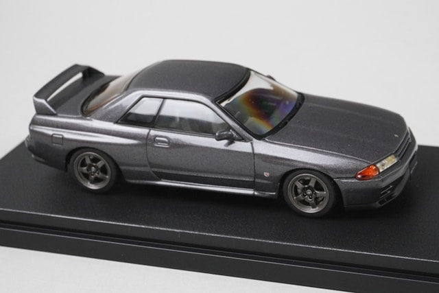 1:43 HPI 8157 Nissan Skyline GT-R (R32) Gun Gray Metallic