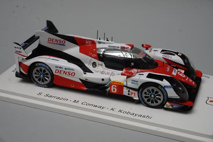 1:43 SPARK SJ046 Toyota TS050 Hybrid Gazoo Racing Fuji 6h 2016 Winner #6