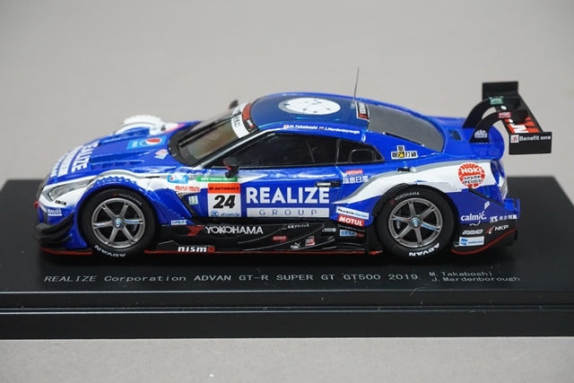 1:43 EBBRO 45717 Nissan REALIZE Corporation ADVAN GT-R Super GT GT500 2019 #24