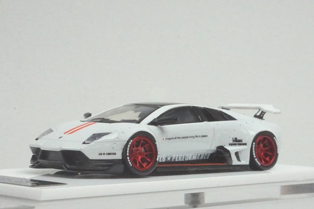 LB670-025 LB PERFORMANCE 1:64 LIBERTY WALK LB Works Murcielago LP670 White/Red