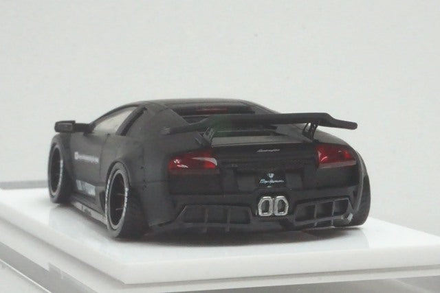 LB670-027 LB PERFORMANCE 1:64 LIBERTY WALK LB Works Murcielago LP670 Matte Black