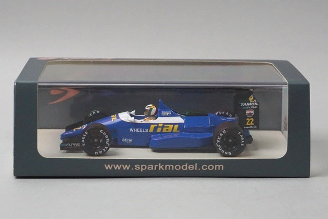 1:43 SPARK S4311 Rial Real ARC1 Belgian GP 1988 #22 A.Cesaris