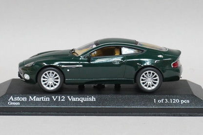 1:43 MINICHAMPS 400137222 Aston Martin V12 Vanquish Green