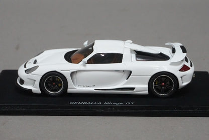 1:43 SPARK S0722 Gemballa Mirage GT White model car