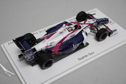 1:43 SPARK SJ130 Dallara SF19 TCS NAKAJIMA RACING M-TEC HR-417E Super Formula 2022 #65 Fumiki Oyu