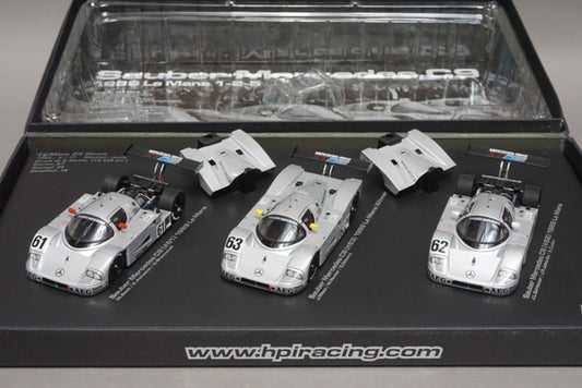 1:43 HPI 992 Sauber Mercedes C9 1989 Le Mans Special Set