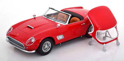 KKDC181041 KK scale 1:18 Ferrari 250 California Spyder 1960 US Version Red