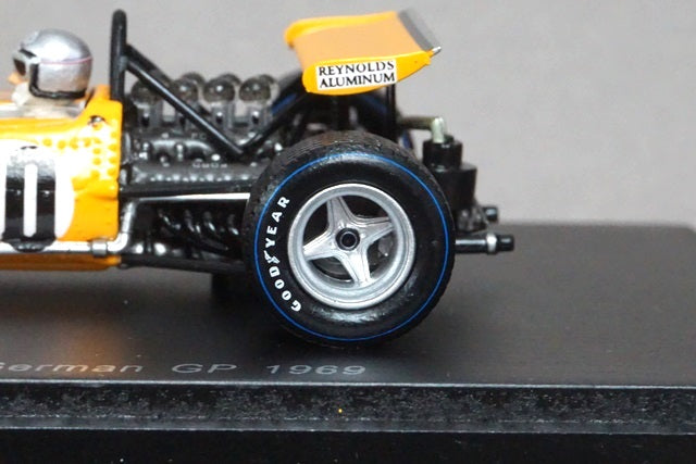 1:43 SPARK S3133 McLaren M7C German GP 1969 #10 B.McLaren