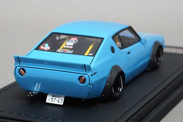 1:43 IG0720 ignition model LB-WORKS Kenmeri 2Dr Blue