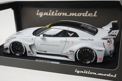 1:18 ignition model IG2357 Nissan LB-Silhouette WORKS GT Nissan 35GT-RR Matte Gray