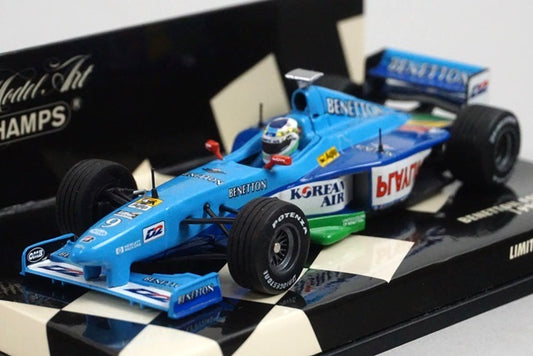 1:43 MINICHAMPS 430990079 Benetton Formula 1 Showcar 1999 #9 G.Fisichella