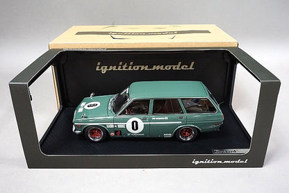 1:18 ignition model IG2217 Datsun Bluebird (510) Wagon Green