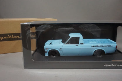 1:18 ignition model IG1439 Nissan Sunny Truck Long B121 Light blue