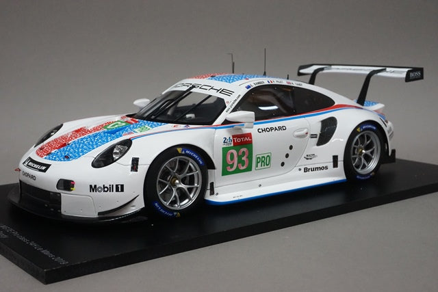 1:18 SPARK 18S436 Porsche 911 RSR #93 LMGTE Pro Class 24h LM 2019