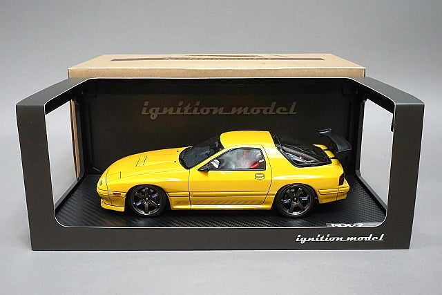 1:18 ignition model IG1027 Mazda Savanna RX-7 (FC3S) Yellow