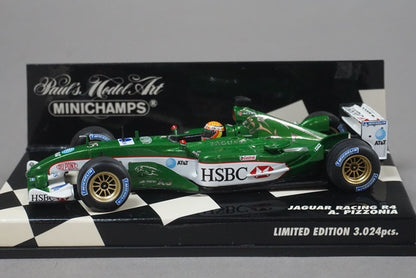 1:43 MINICHAMPS 400030015 Jaguar Racing R4 HSBC #15 Green x White