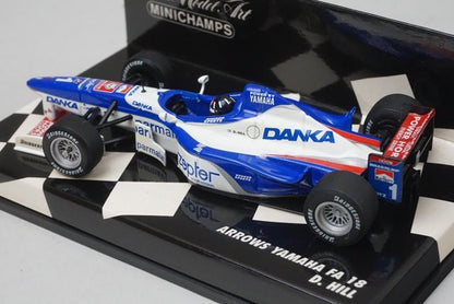 1:43 MINICHAMPS 430970001 Arrows Yamaha FA18 D.Hill 1997 #1 model car