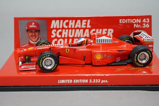 1:43 MINICHAMPS 510984393 Ferrari 1998 Launch Version #3 model car