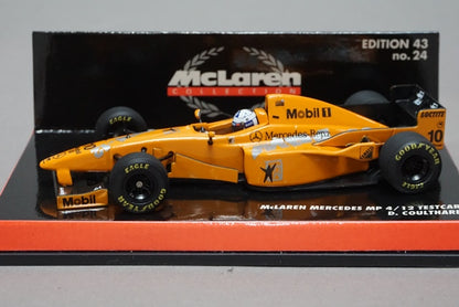 1:43 MINICHAMPS 530974390 Mercedes MP4/12 Testcar David Coulthard #10