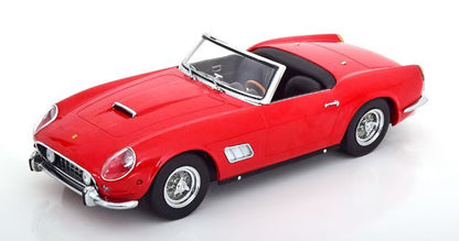 KKDC181046 KK scale 1:18 Ferrari 250 GT California Spider 1960 European Version Red/Black *Hardtop included