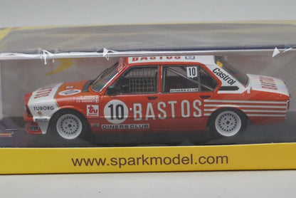 1:43 SPARK SB334 BMW 530i 24h SPA 1981 #10 model car