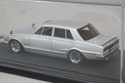 1:43 ignition model IG0079 Nissan Skyline 2000 GT-R PGC10 1970 Silver model car